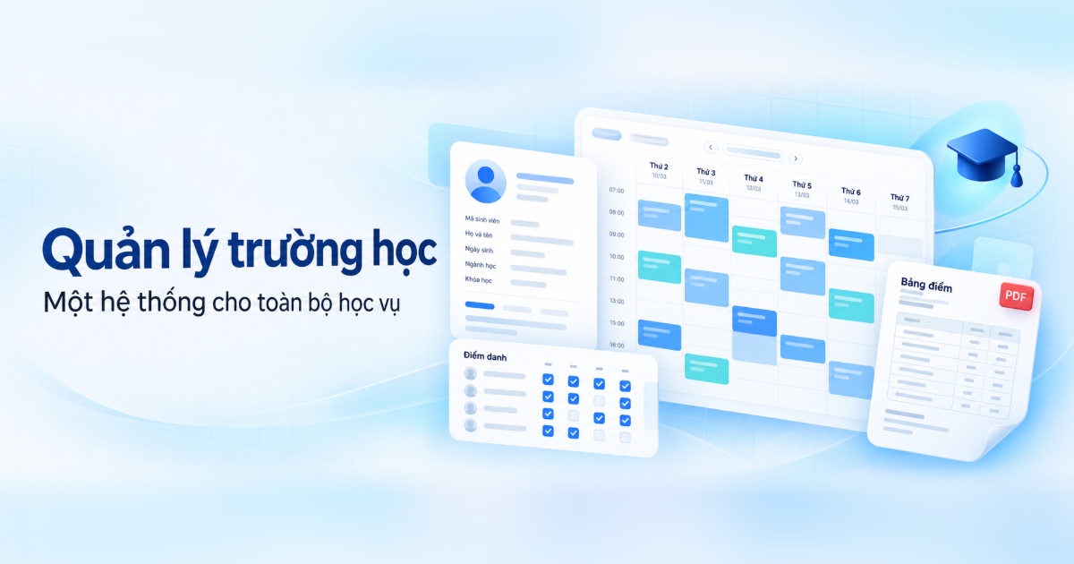 Hệ thống quản lý trường học